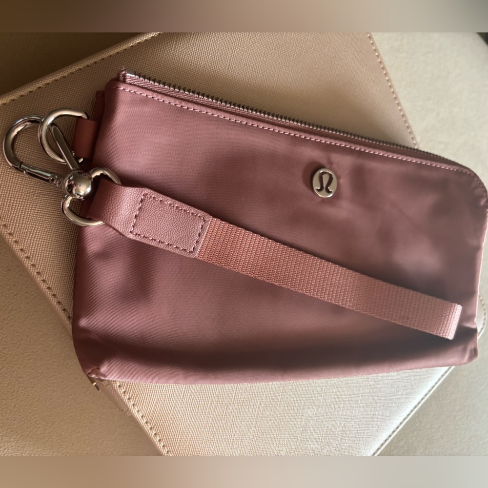 Lululemon Athletica Rose Blush Wristlet